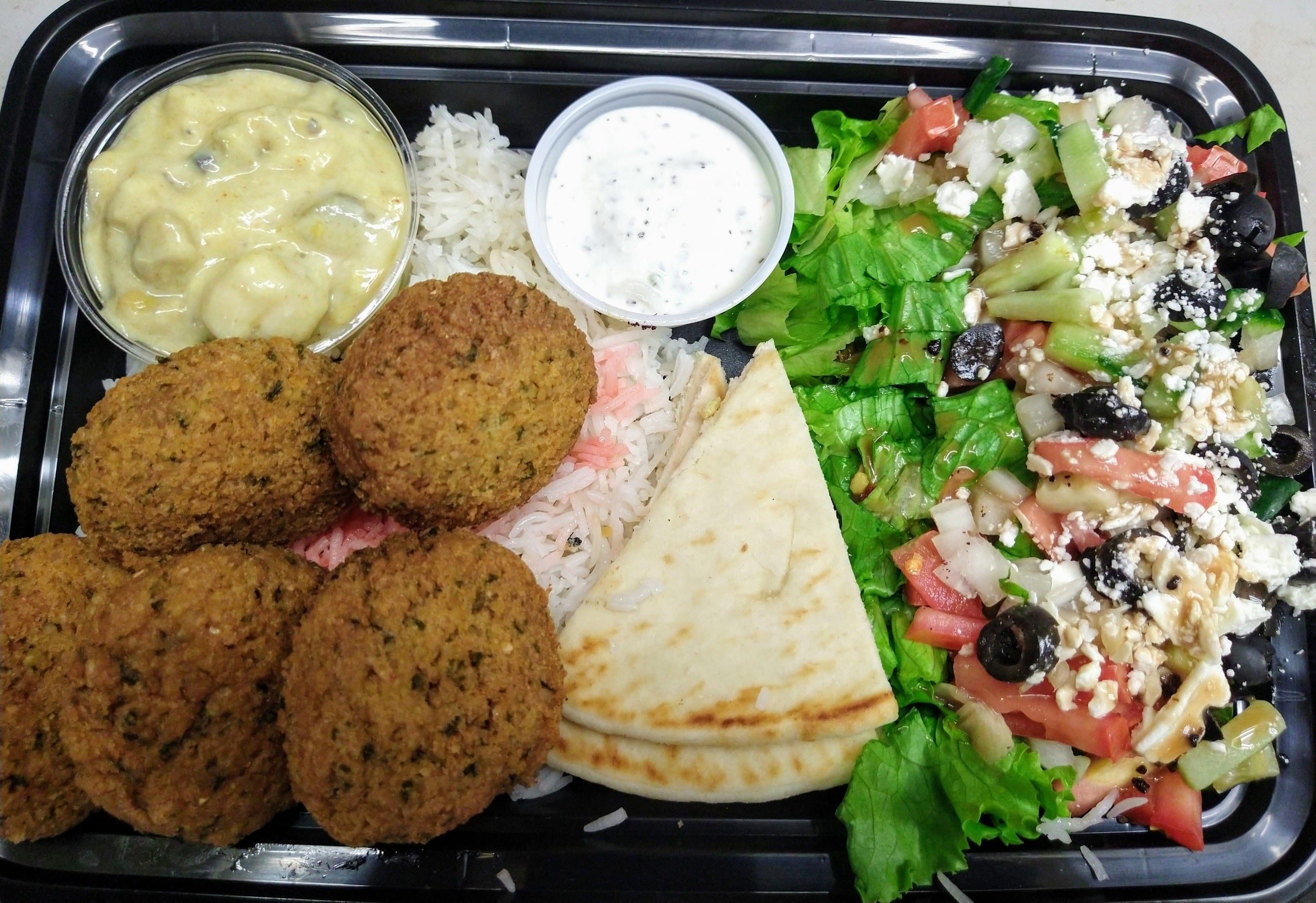 Falafel Plate.