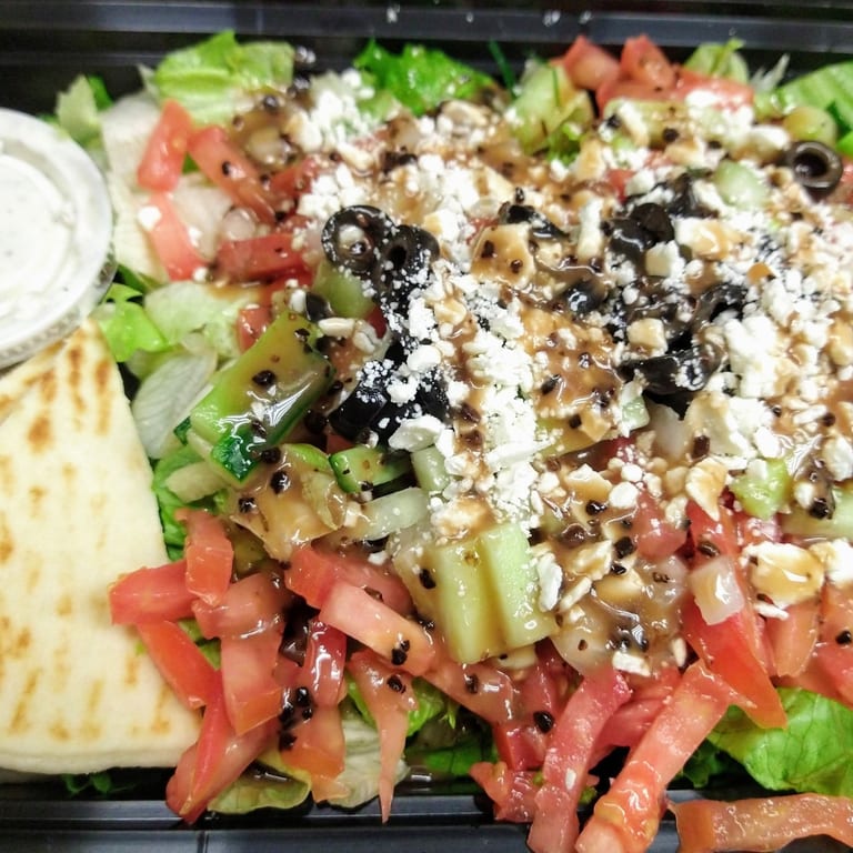 Fresh Greek Salad and More Mediterranean Delights