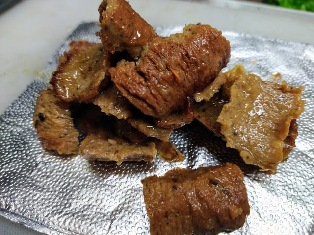 Gyros Meat Side (not gluten free).