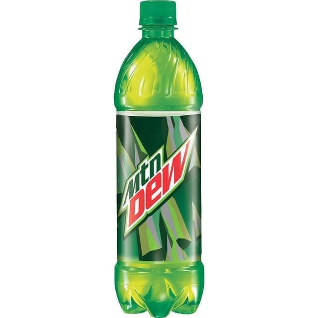 Mountain Dew Bottle.