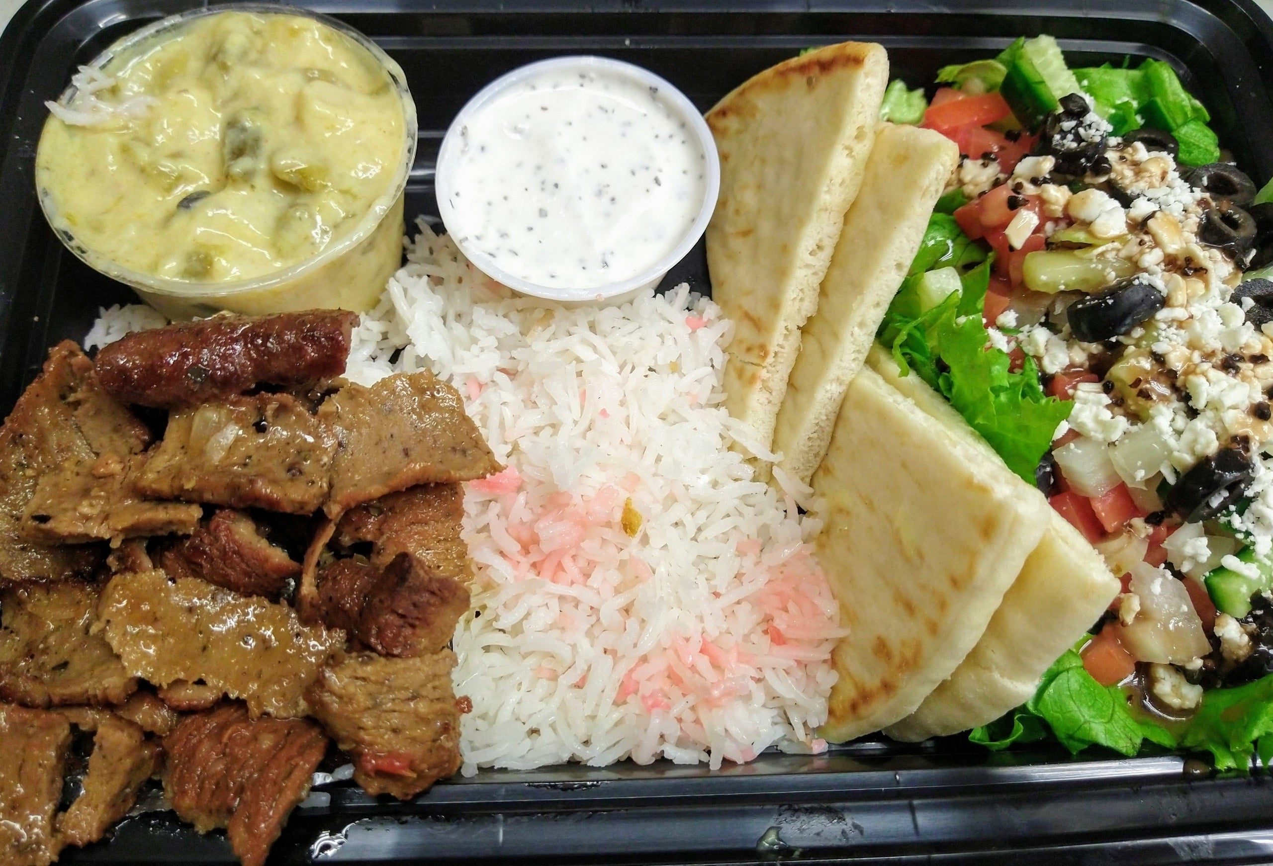 Gyros Plate (Not Gluten Free).